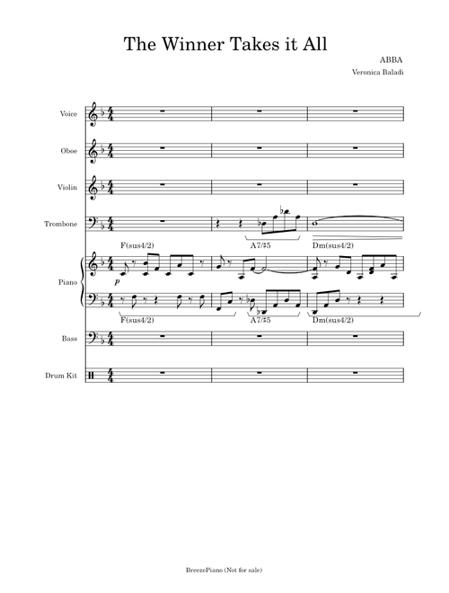 The winner takes it all – ABBA