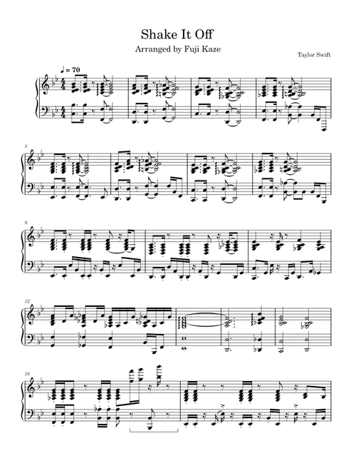Shake It Off - Taylor Swift