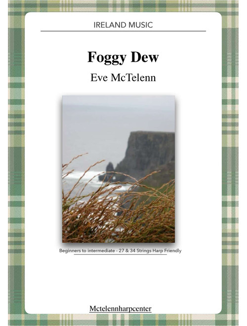 Foggy Dew - 2 Versions beginner/intermediate & 27/34 String Harp | McTelenn Harp Center (Arr. Eve McTelenn) (Harp)