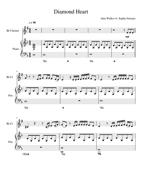 Diamond Heart Clarinet