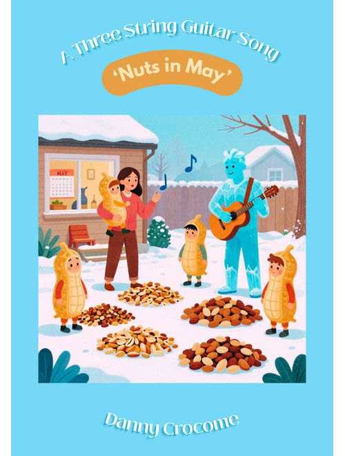 Nuts in May (A Three String Guitar Song) (Arr. Danny Crocome) - Traditional (Easy Guitar with TAB)