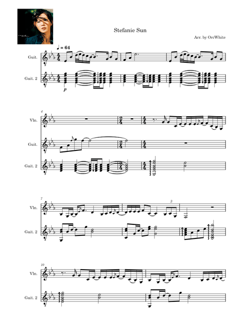 我不难过 (Sextet) – 孙燕姿 Stefanie Sun