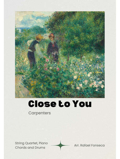 (They Long To Be) Close To You (Arr. Rafael Fonseca) - The Carpenters (String Quartet)