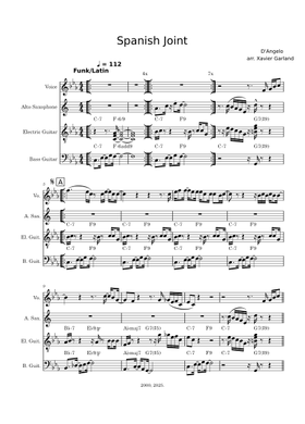 Free D'Angelo sheet music | Download PDF or print on MuseScore.com