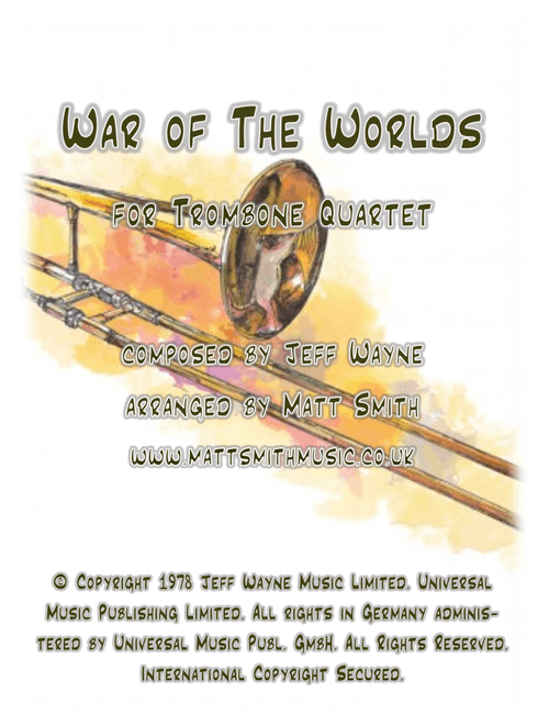 The Eve Of The War (Arr. Matt Smith) - Jeff Wayne (Brass Ensemble)