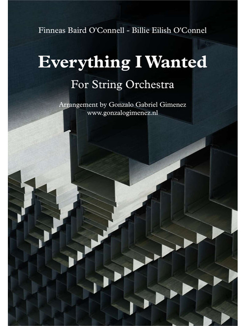 Everything I Wanted (Arr. Gonzalo Gimenez) - Billie Eilish (String Quartet)