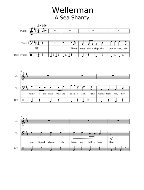 Wellerman  – Sea Shanty Wellerman Sea Shanty