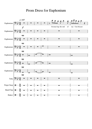 strapless open back dress Alyssa Greene - from The Prom" Sheet Music for Piano/Vocal/Chords