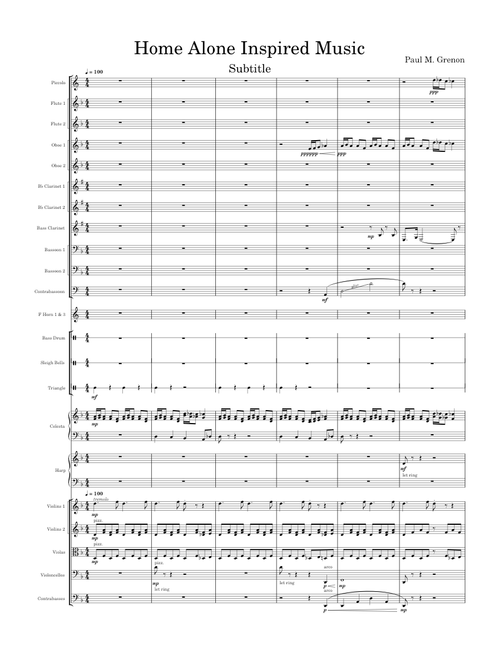 Home Alone Inspired Music - Paul M. Grenon