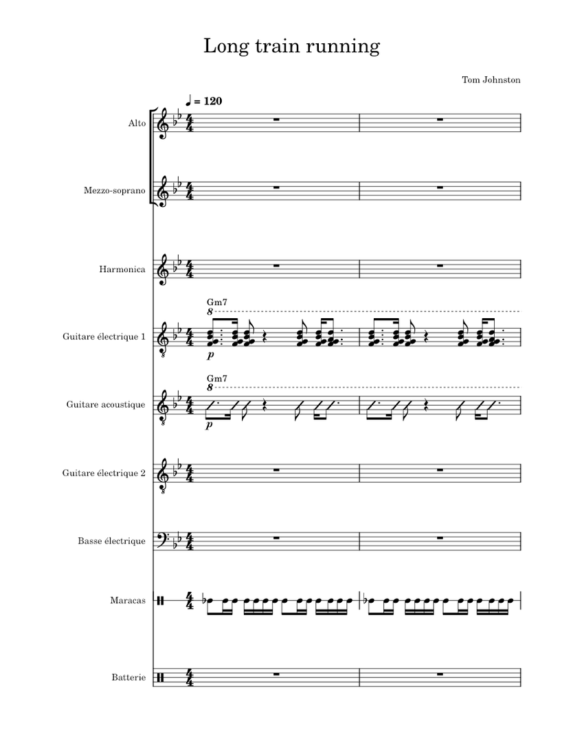 Long train running piano tutorial