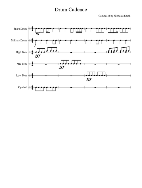 Drum Cadence