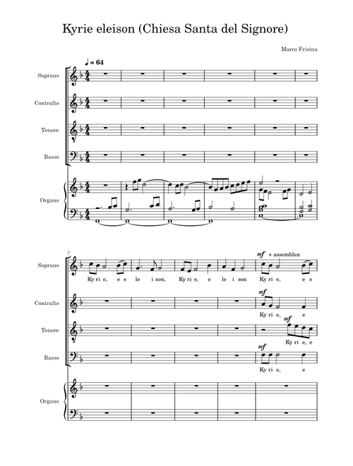 Kyrie eleison (Chiesa Santa del Signore)