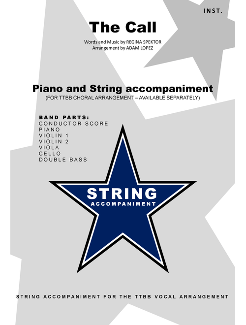 The Call (Arr. Adam Lopez) - Regina Spektor (String Ensemble)