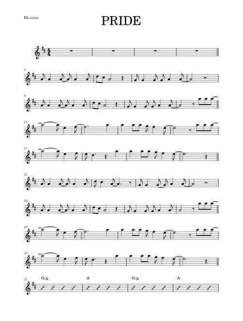 PRIDE (Alto Sax RMX)
