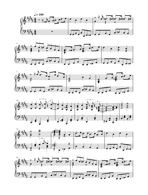 Loonboon – Laura Shigihara Arranged by Piano Keyng