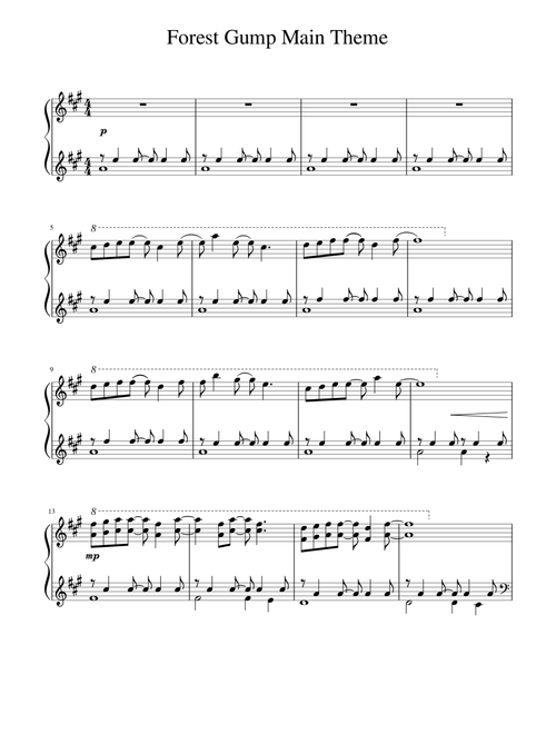 Forest Gump Main Theme