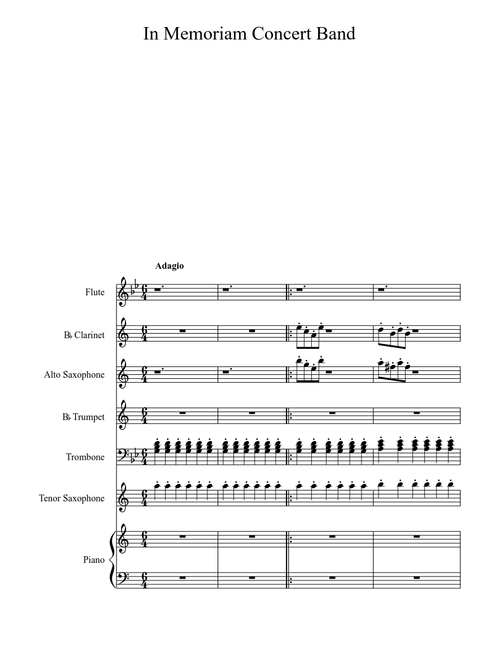 In Memoriam - Concert Band Version (From "Les Choristes"/"The Chorus")