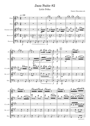 Play Official version of Jazz Suite No. 2 Sheet Music by Dmitri