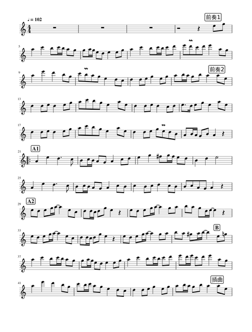zhr30511 | Free sheet music | Download PDF or print on