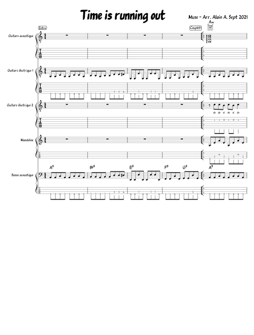 Time is running out – Muse