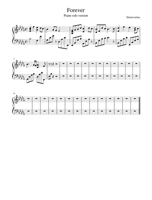 Stratovarius - Forever