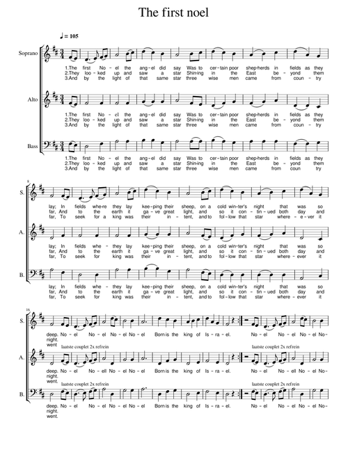 The first noel – Misc Christmas