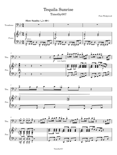 Tequila Sunrise – Pam Wedgwood