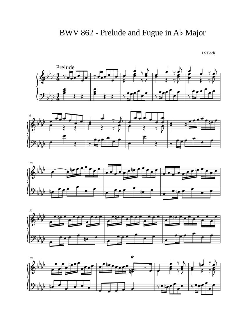 BWV 862 Prelude In Ab Major Sheet Music For Piano Solo Musescore bwv-862-prelude-in-ab-major-sheet-music-for-piano-solo-musescore