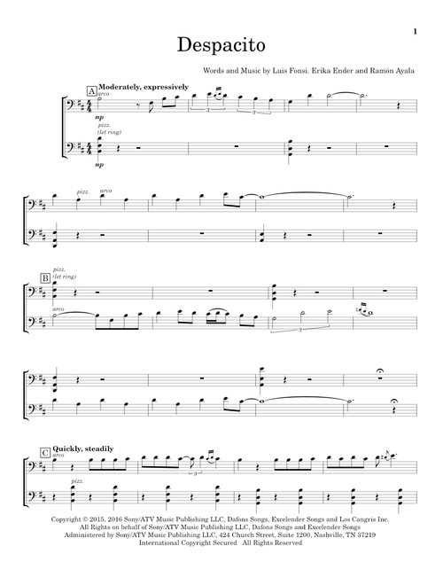 Despacito - 2Cellos, Luis Fonsi & Daddy Yankee feat Justin Bieber (Cello Duet)