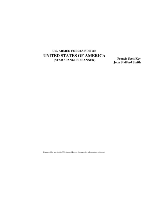 The Star Spangled Banner