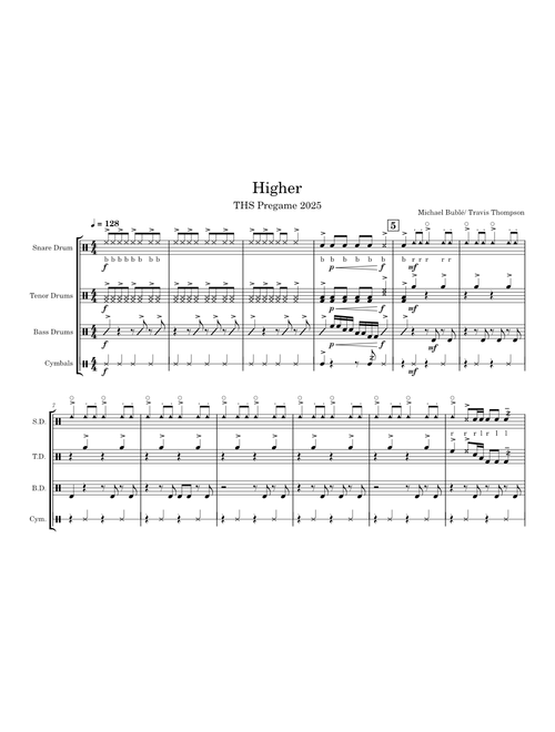 Higher - Drumline