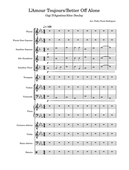 L'amour Toujours (Momento Lucchesi) (Arr. Pedro Paulo Rodrigues) - Giancarlo Barbati Bonanni (Concert Band: Flex-Band)