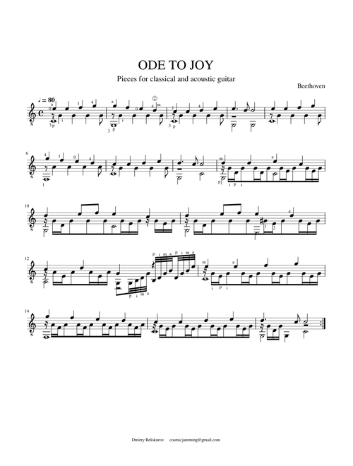 ODE TO JOY