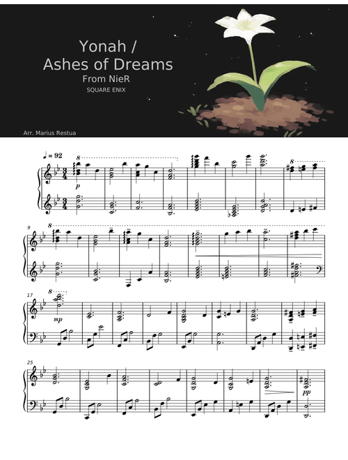 NieR - Yonah / Ashes of Dreams - Keiichi Okabe