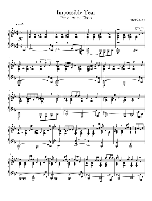 Impossible Year by Panic! at the Disco