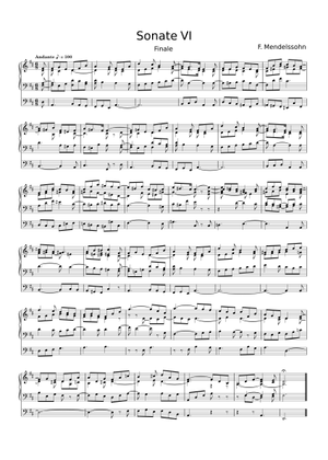 その他 Orgelsonaten op. 65 o7r6kf1 Organ Sonata D minor, Op.65, No. 6, MWV W61 - Felix Mendelssohn