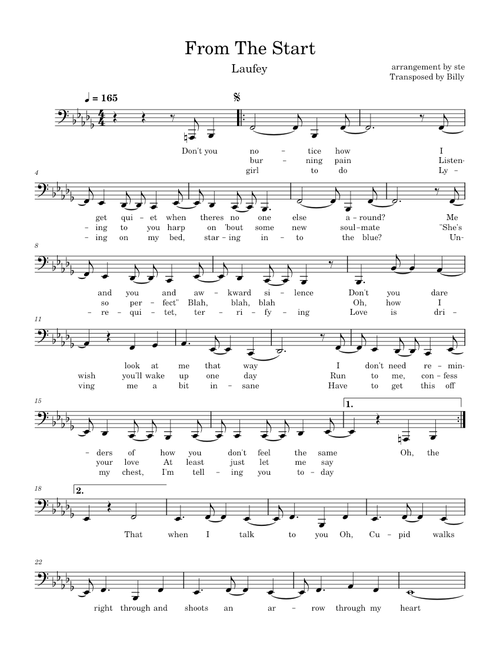 From The Start – Laufey From The Start - Laufey (Tuba)