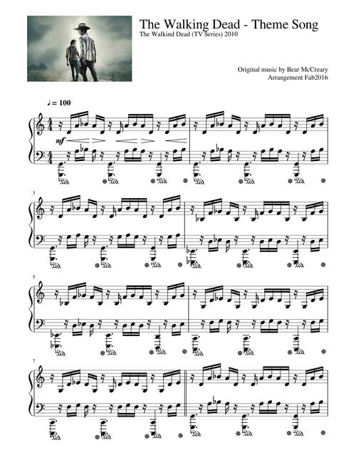 The Walking Dead - Theme Song (TV Series) 2010 - Bear McCreary