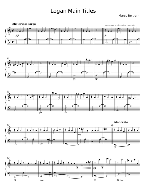 Logan - Main Theme - Marco Beltrami