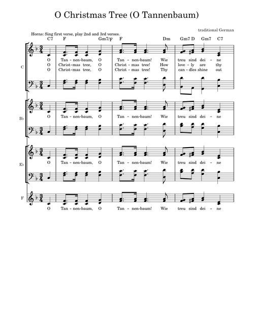 O Christmas Tree (O Tannenbaum) – Traditional German Carol Traditional