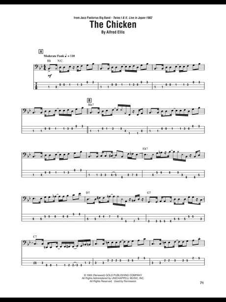 Discover Jaco Pastorius Omnibook For Bass Clef Instruments by jaco