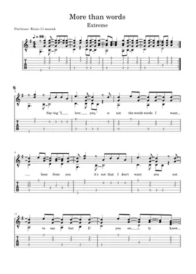 Free Extreme sheet music | Download PDF or print on MuseScore.com Free Extreme sheet music | Download PDF or print on MuseScore.com
