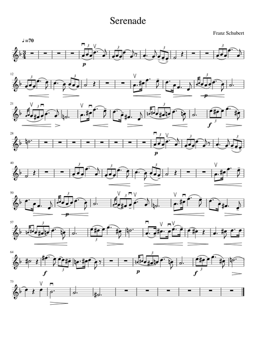 Franz Schubert- Serenade