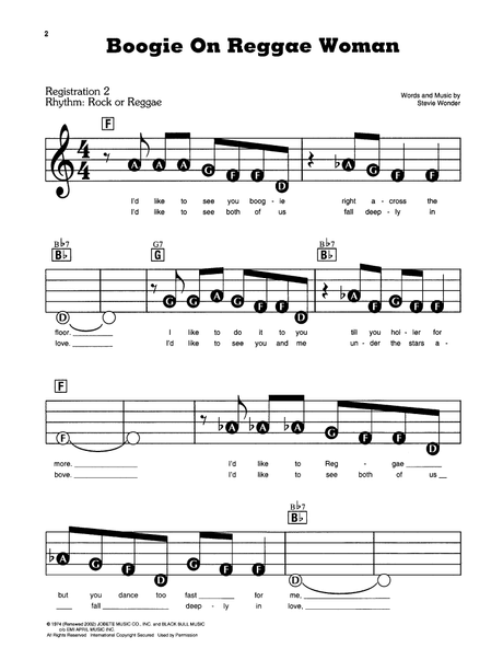 The Stevie Wonder Anthology digital book | MuseScore.com