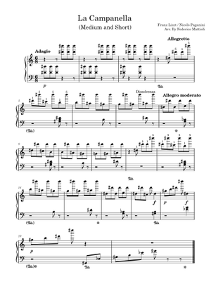 La Campanella – Franz Lizst La Campanella Easy Mode (for tiny