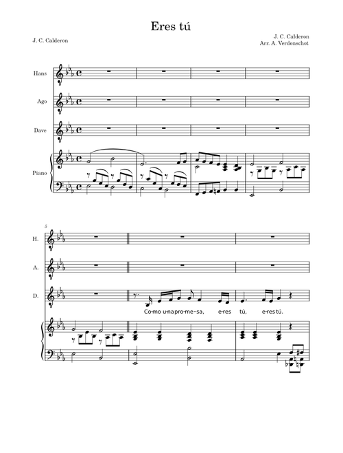 Eres Tú – Mocedades Eres tú