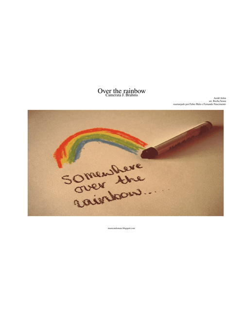 Over the rainbow (com piano)