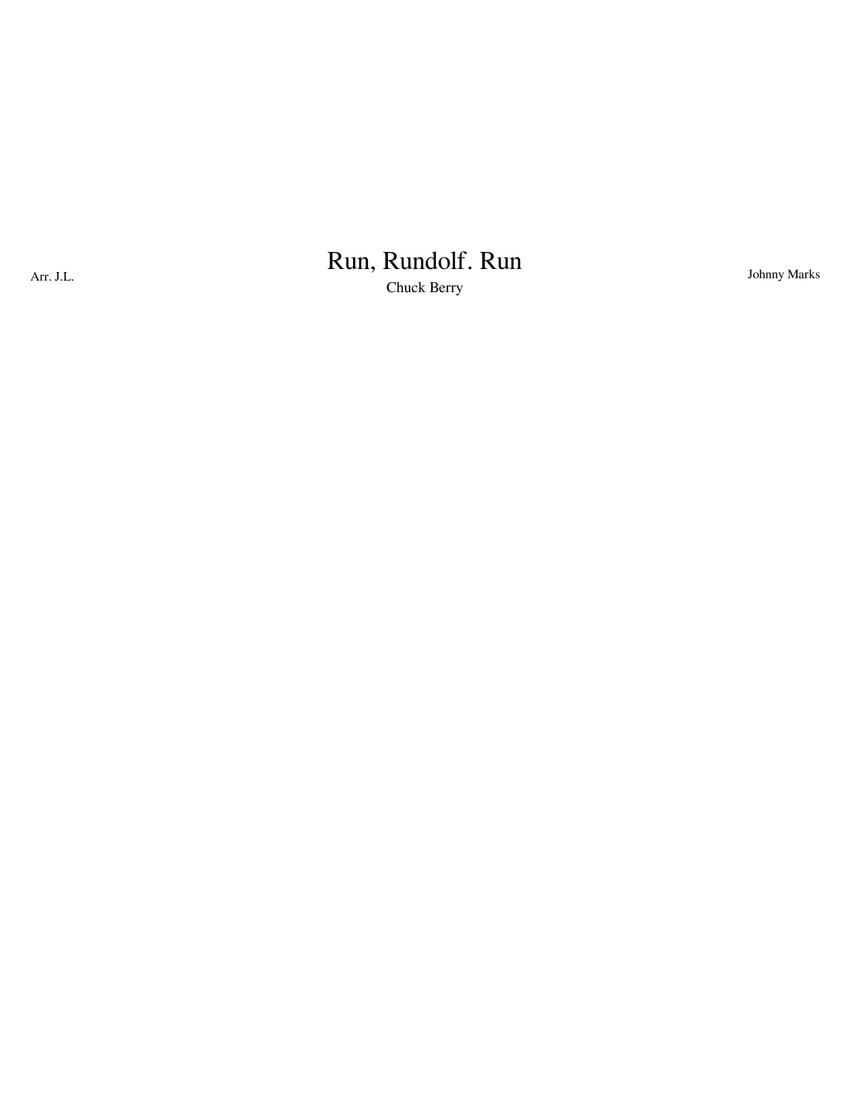 Run Run Rudolph Keyboard Letters Run Rudolph. Run Sheet Music for Piano, Trombone, Tuba, Flute & more ...