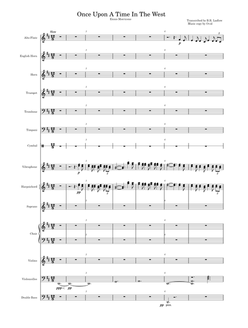 Once upon a time in the west – Ennio Morricone