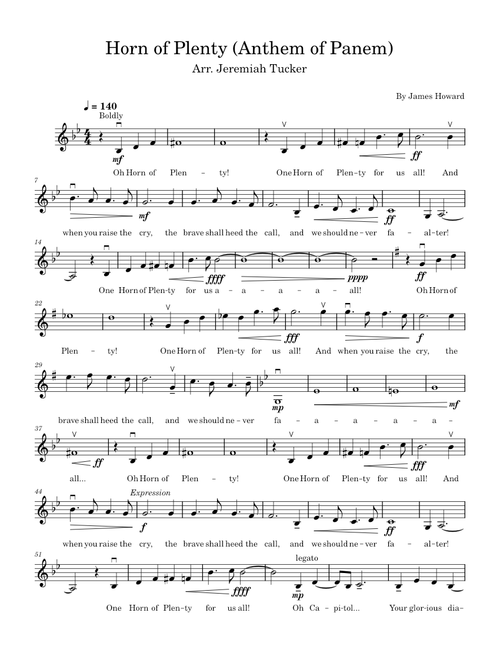 Horn Of Plenty – James Newton Howard Horn of Plenty
